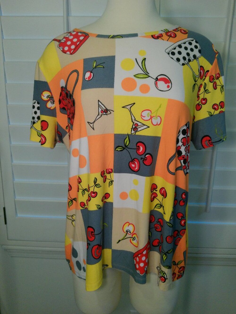 Short sleeve Blouse Nygard Collection Size XL